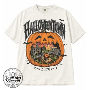 Comfort Colors® Halloweentown Est 1998 Shirt, Halloweentown University, Retro Halloweentown Shirt, Cute Fall Shirt, Halloween Graphic Tee 1 Thiet ke chua co ten 8 1