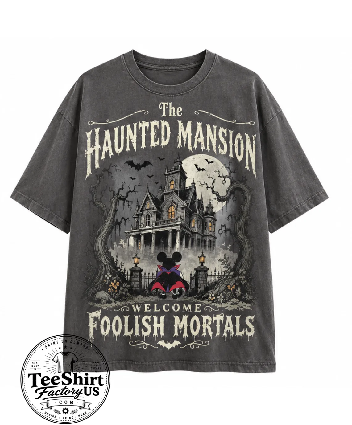 Retro Disney Halloween Mickey Haunted Mansion Shirt, Vintage Mickey's Not So Scary Halloween Party Tee, Magic Kingdom Spooky Season Shirt