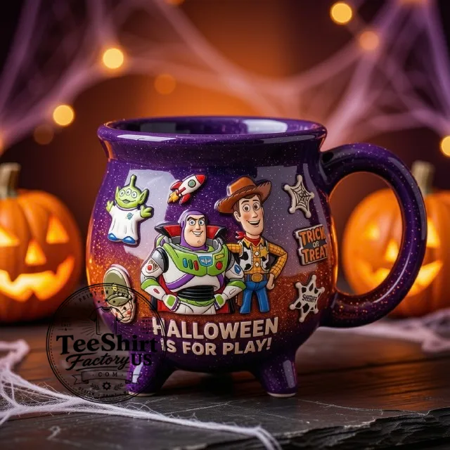 Toy Story Halloween Is for Play Cauldron Mug