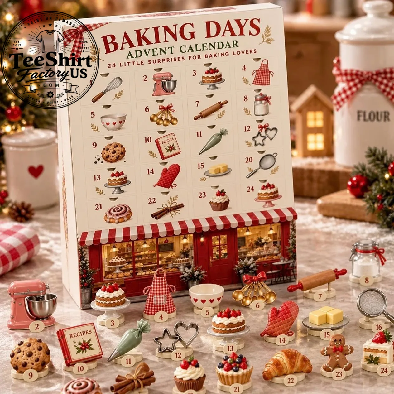 Thiết kế chưa có tên (34) Baking Days 24 Baking Surprises Advent Calendar — image 2