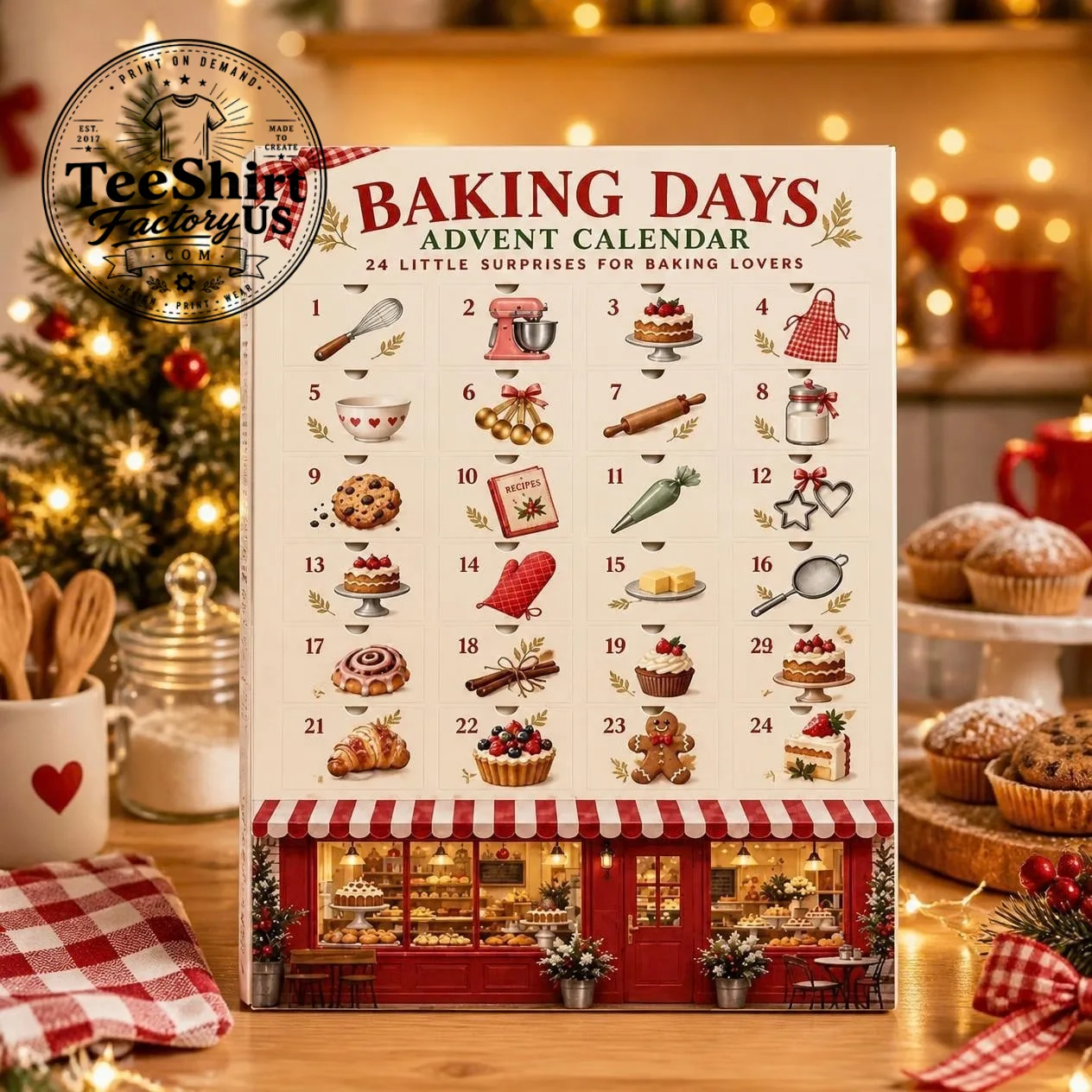 Baking Days 24 Baking Surprises Advent Calendar