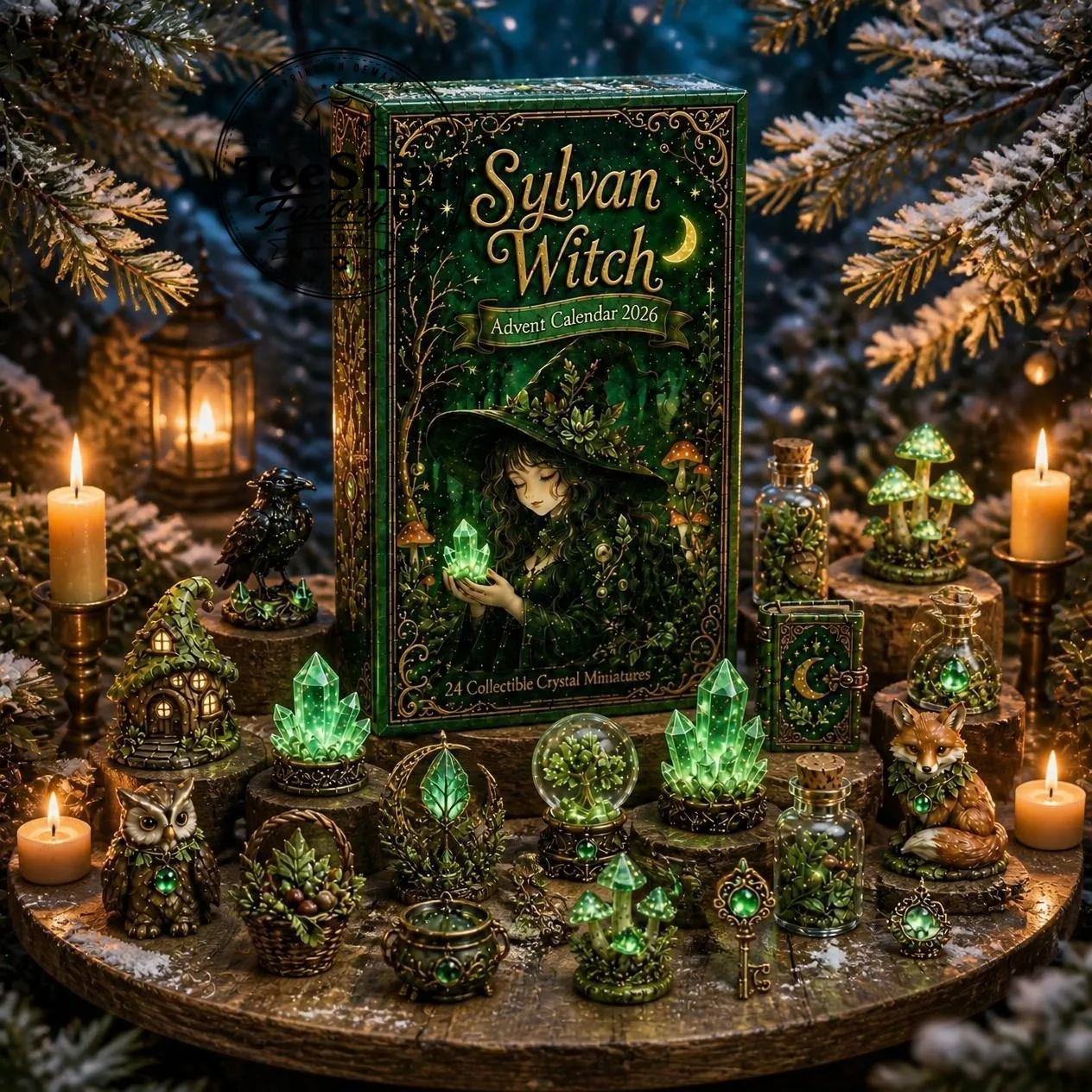 Thiết kế chưa có tên (38) 24 Days of Sylvan The Witcher Forest Magic Advent Calendar — image 2