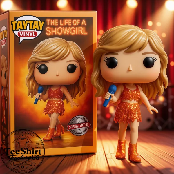 NEW TayTay Taylor Swift The Life of a Showgirl Pop! Figure Doll