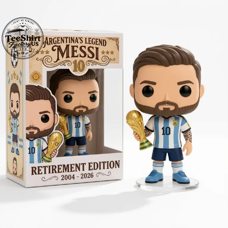 Lionel Messi Retirement Edition Vinyl Figure Pop! Doll
