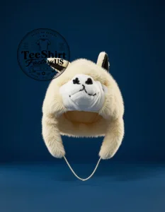 RM BTS Fluffy Sheep Hat, Cute Plush Animal Ear Flap Winter Hat, Kpop Fan Gift, Soft Fuzzy Novelty Hat 2 Thiet ke chua co ten 2 1